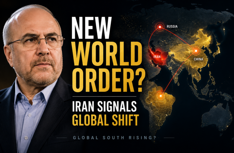 New Global Order Emerging”: Iran’s Ghalibaf Signals Shift Toward Global South Power