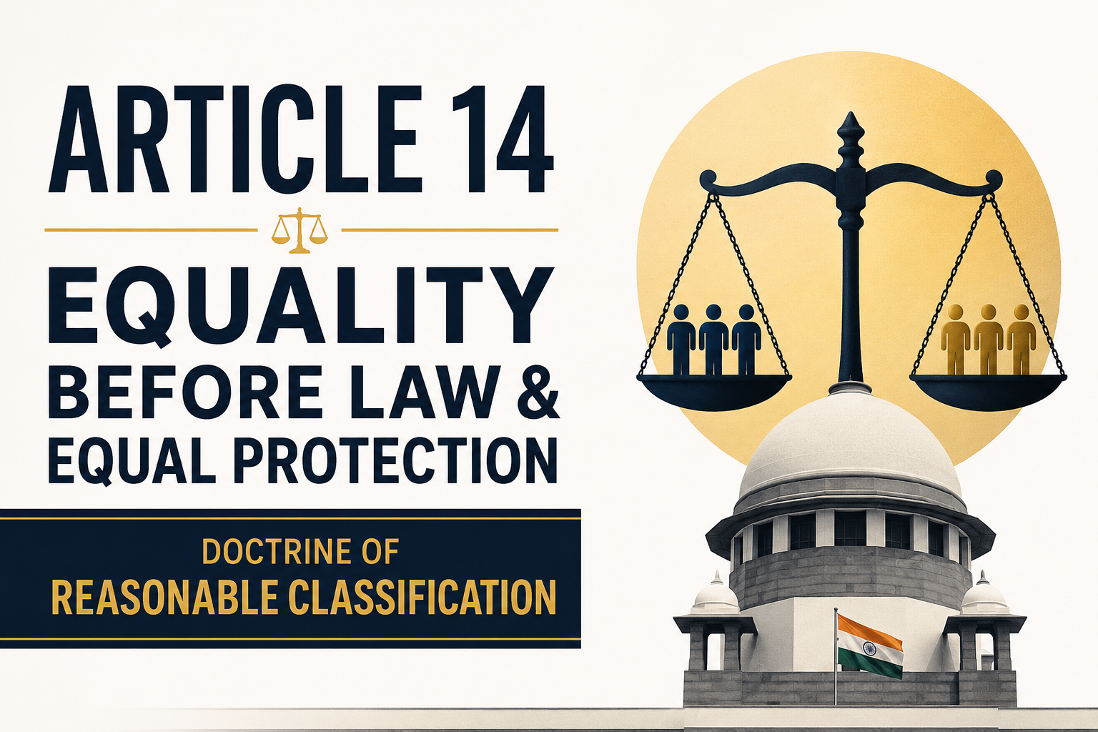 Article 14: Equality Before Law & Equal Protection