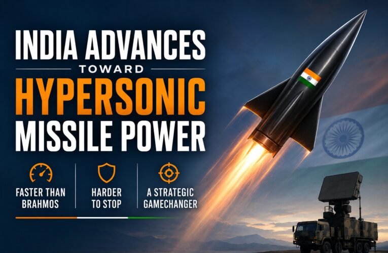 India Advances Toward Hypersonic Missile Power: Faster Than BrahMos, Harder to Stop, and a Strategic Gamechanger