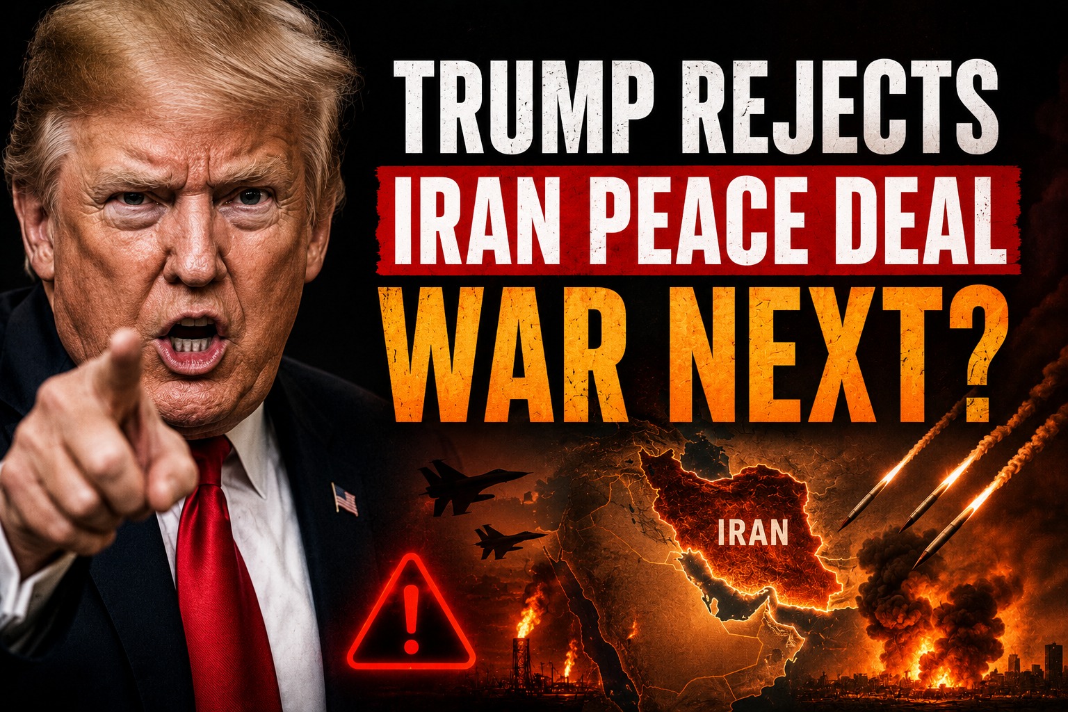 Trump Rejects Iran's Peace Proposal